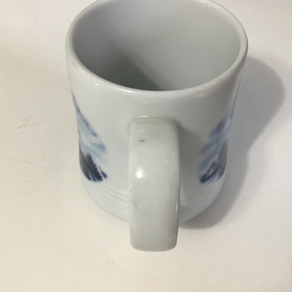 Vintage Delft Blue Blauw Windmill Hand Painted Coffee Tea Mug - Picture 5 of 6